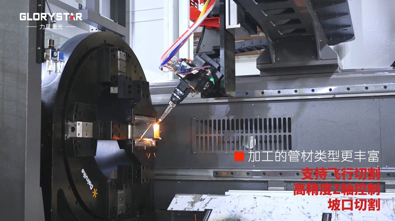 力星激光三卡盤重型管材切割機(jī)：精準(zhǔn)高效，突破極限！