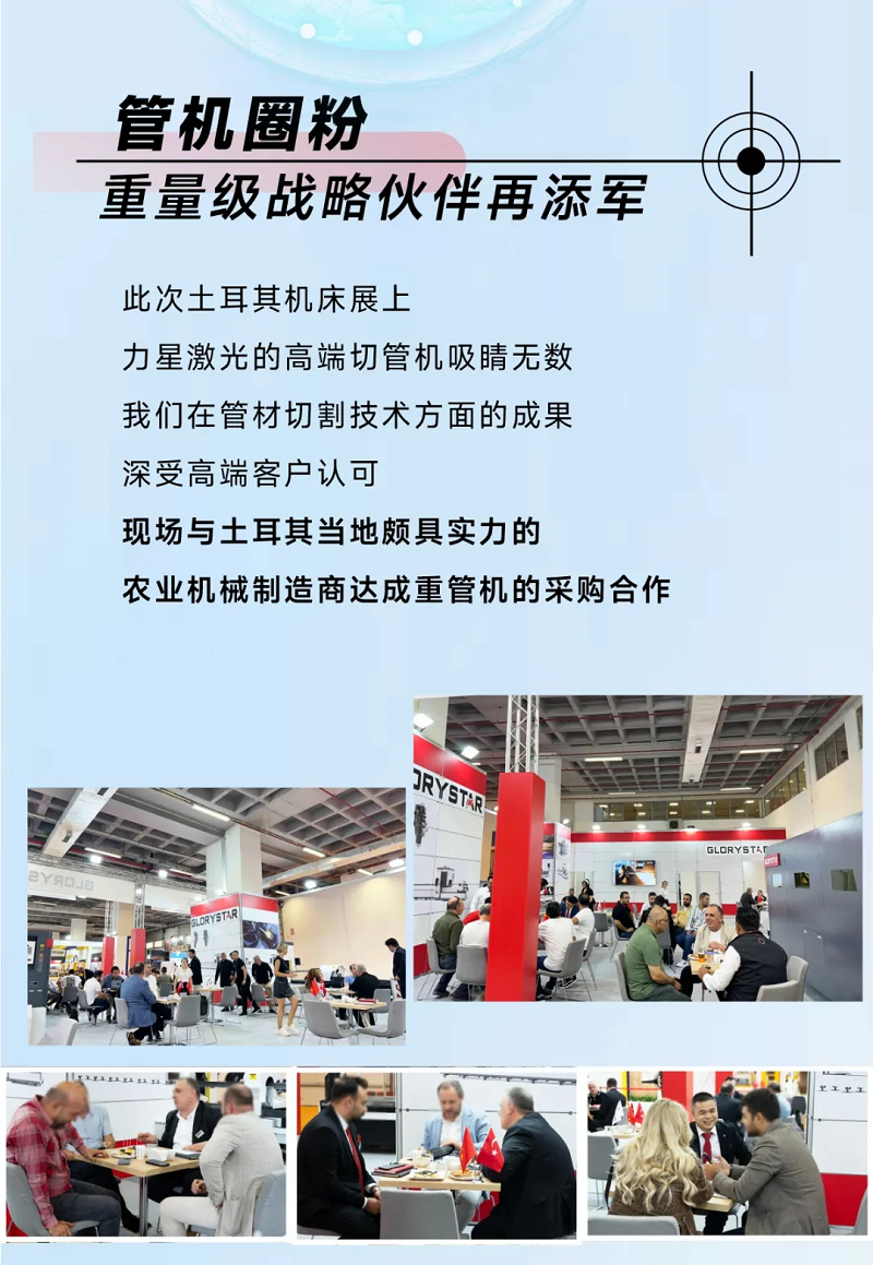 乘風海外 完勝歸來！力星激光閃耀土耳其機床展（Maktek Eurasia2024）！