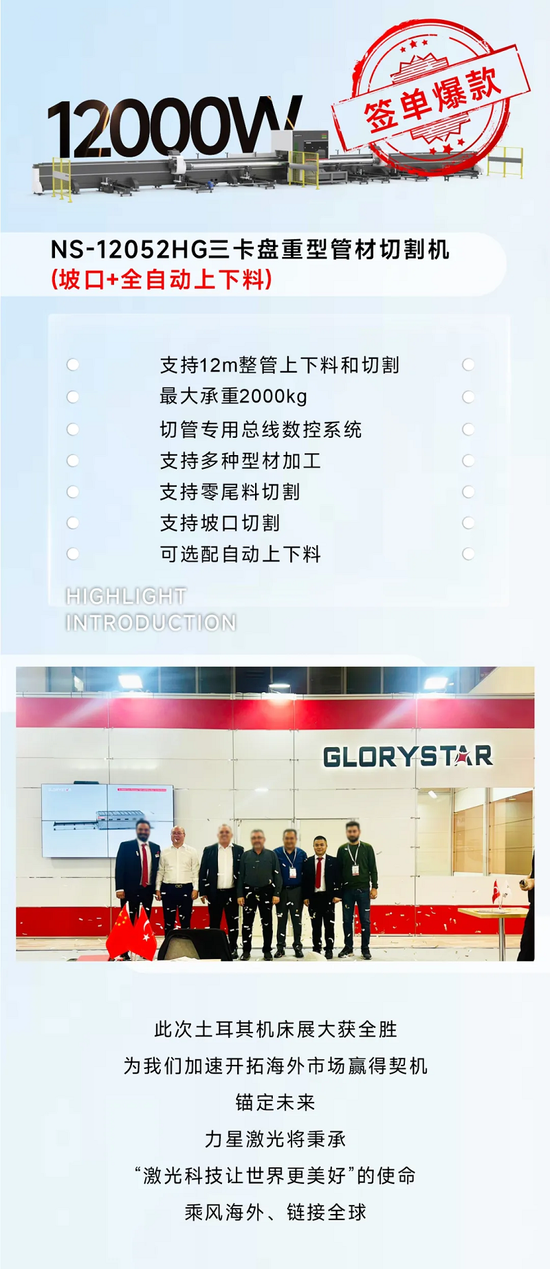 乘風海外 完勝歸來！力星激光閃耀土耳其機床展（Maktek Eurasia2024）！